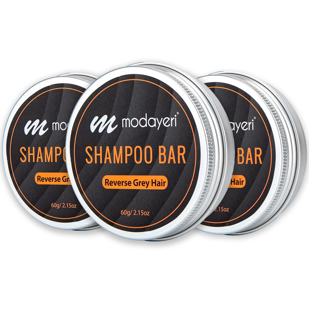 Modayeri Reverse Grey Hair Bar Shampoo bar for easy daily use