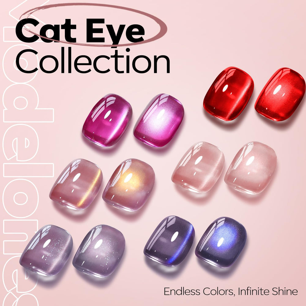 Modelones 15 ml bottle reflection under light reveals shimmer.