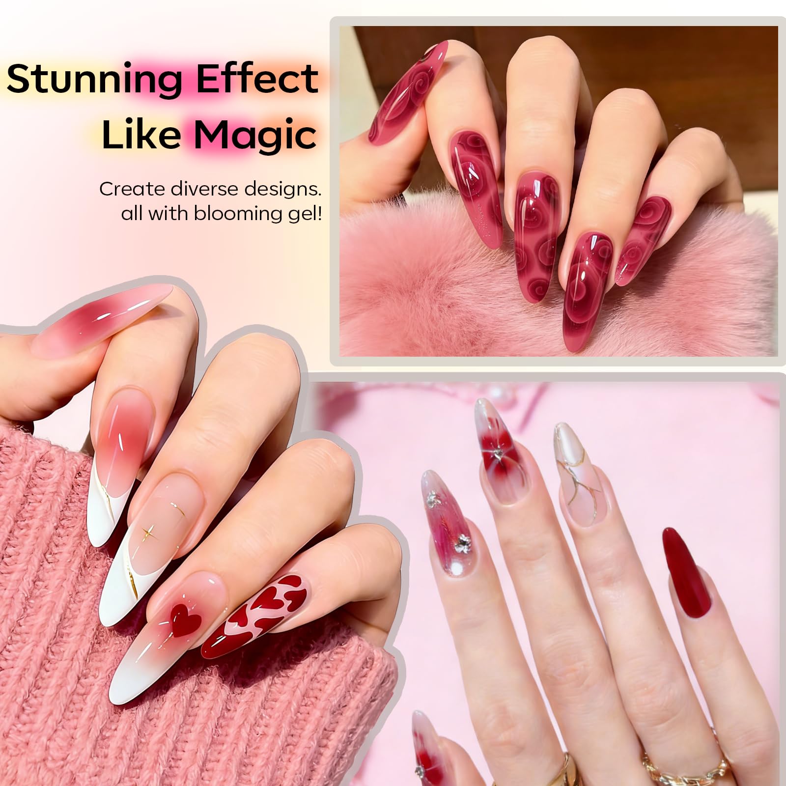 Modelones 20 brushes enable precise lines and patterns.