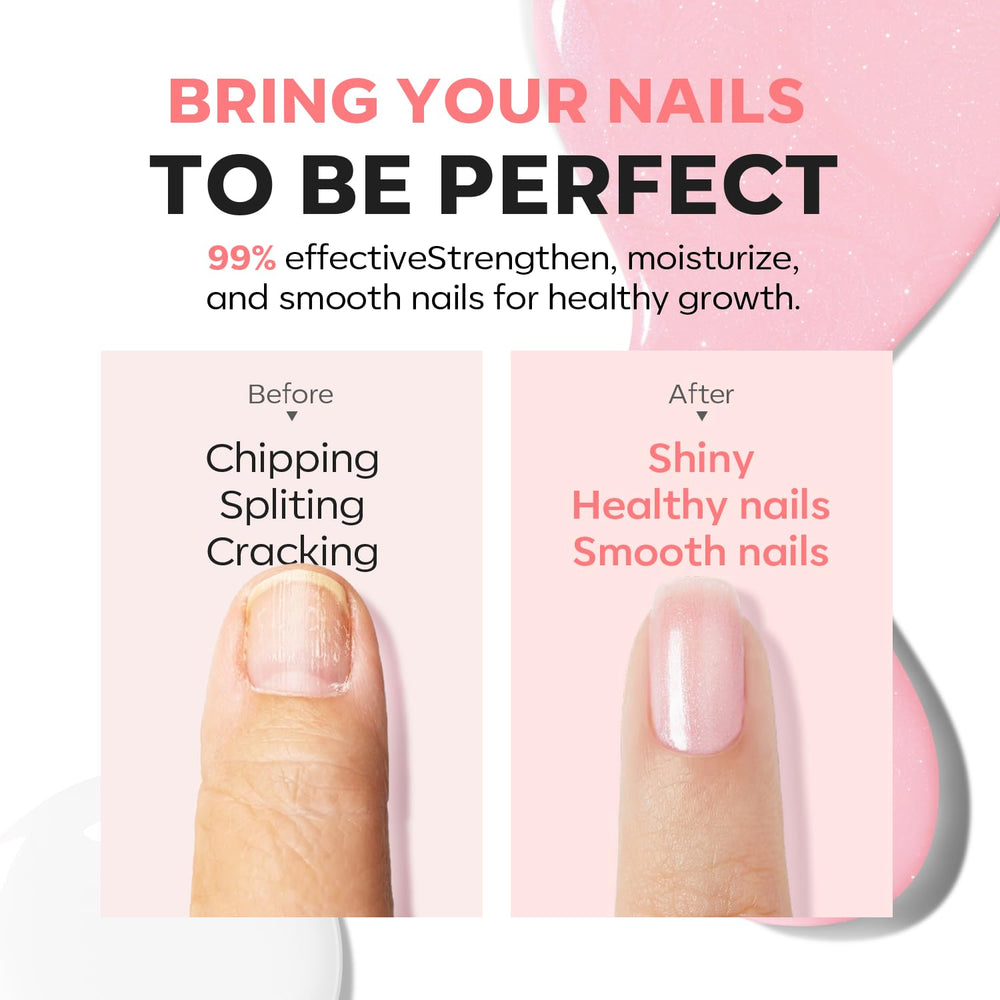 Modelones 2-in-1 tinted nail polish with sheer-to-medium coverage