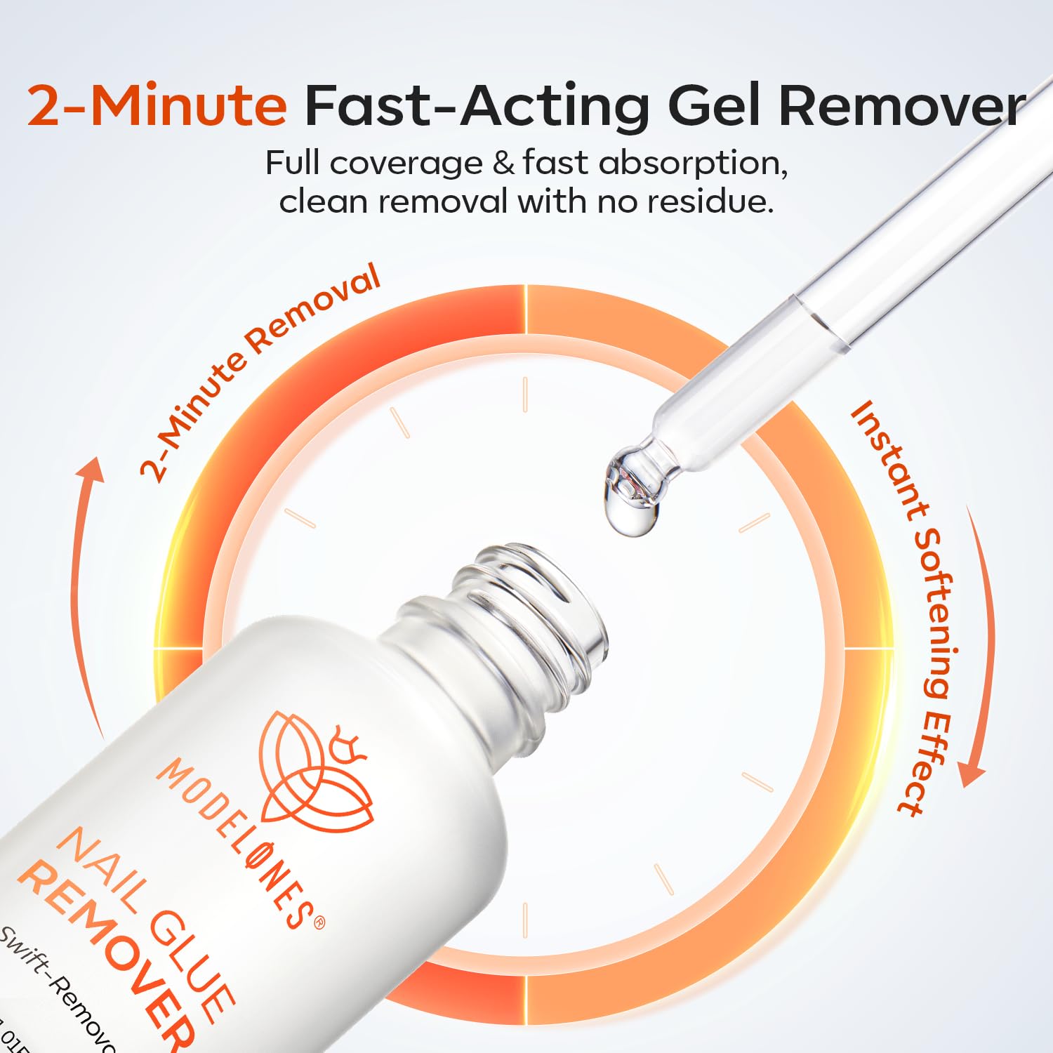Modelones 30ml bottle close-up for precise, mess-free application