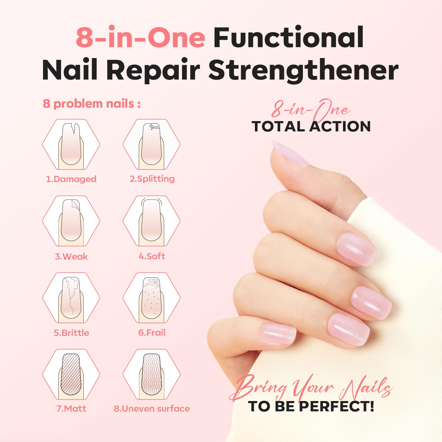 Modelones 3-in-1 nail care kit ready for at-home maintenance
