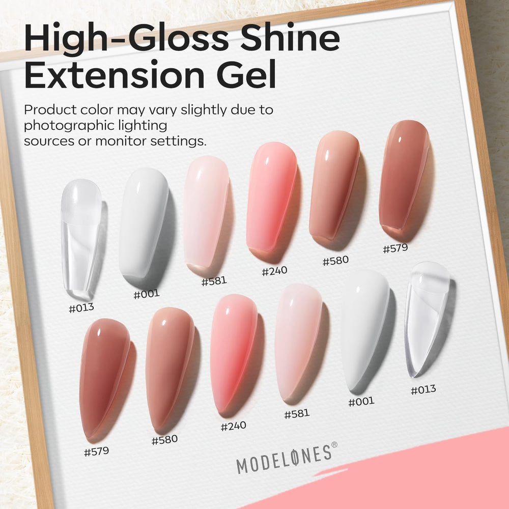 Modelones 48 dual nail forms in 12 sizes for extensions