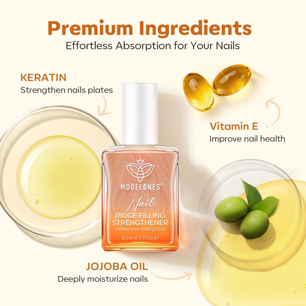 Modelones 5-free formula delivers clean nail care without harsh additives.