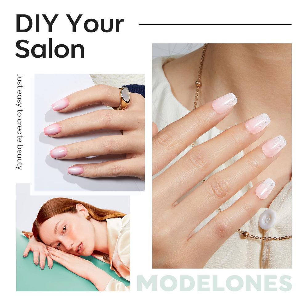 Modelones 510 pcs gel tips offer quick extension with variety.