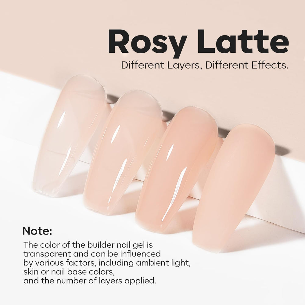 Modelones 8-in-One Builder Gel length extension for long-lasting nails.