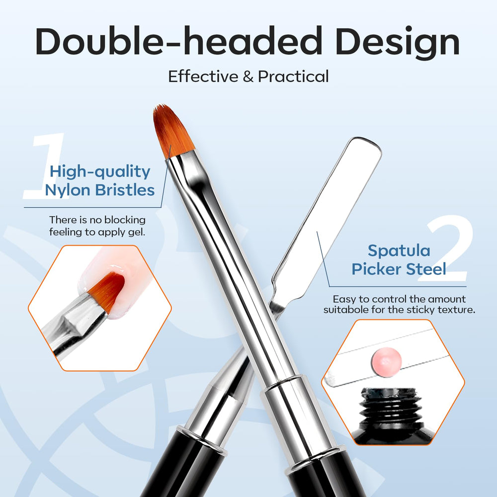 Modelones ABS dual nail forms are durable and reusable for multiple uses.