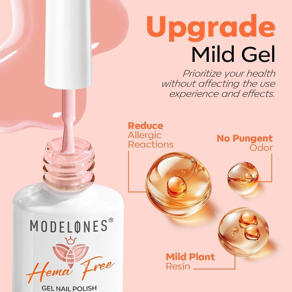 Modelones prep and base coat for long-lasting jelly nails at home
