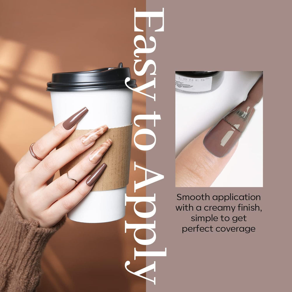 Modelones at home gel nail kit enables salon like nails from home.