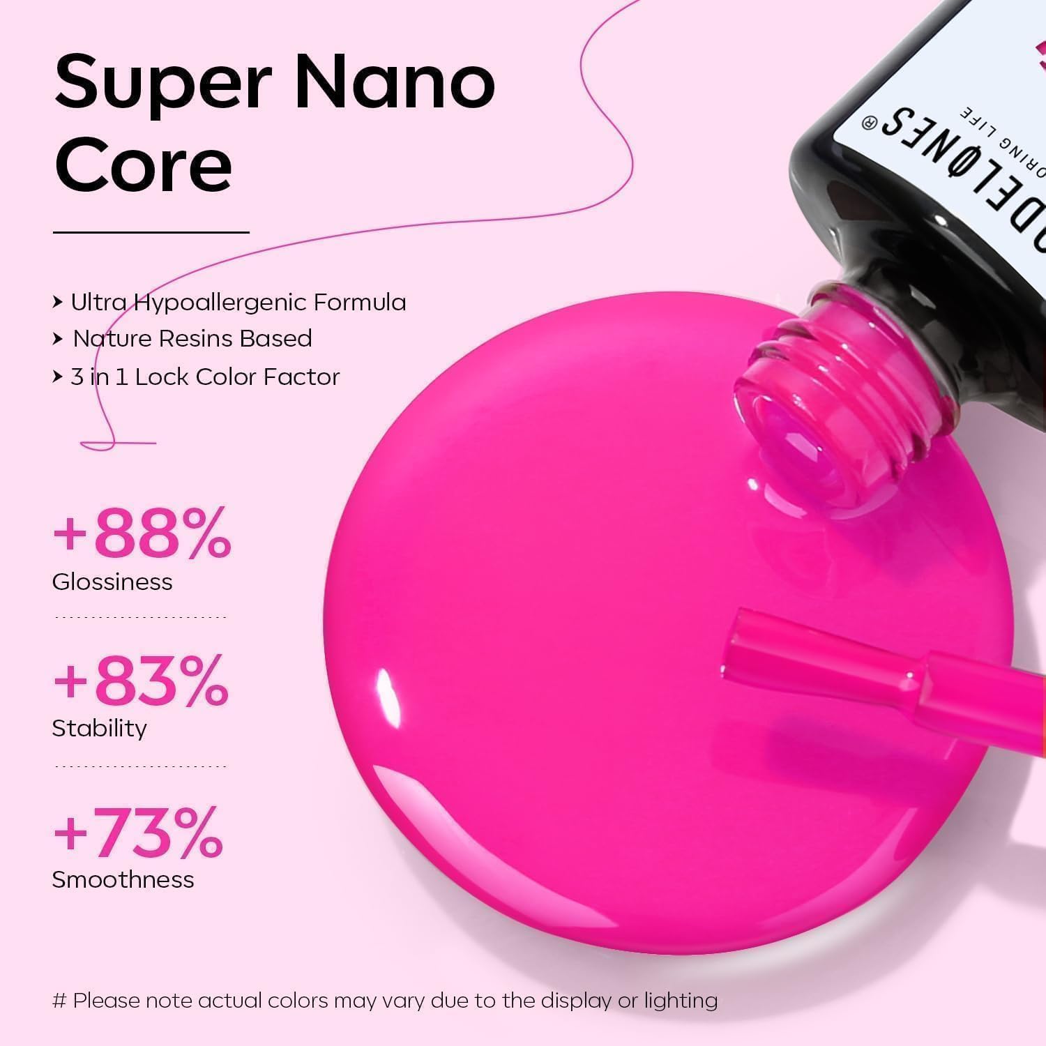 Modelones at-home manicure setup enables easy DIY practice.