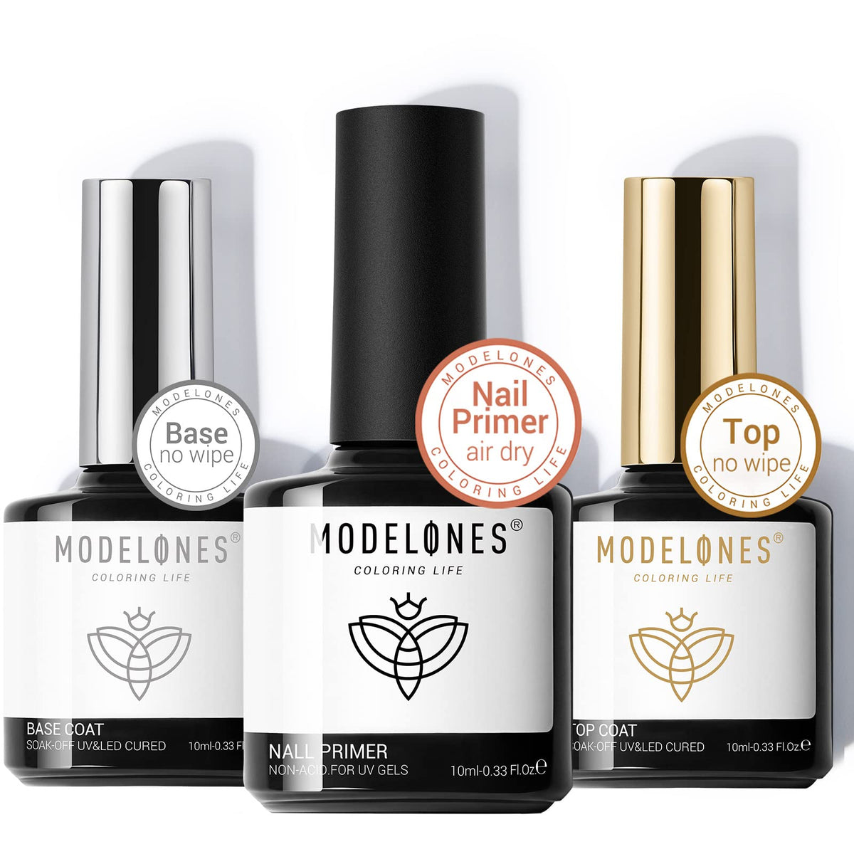 MODELONES base coat 10ml for stronger adhesion and smoother application
