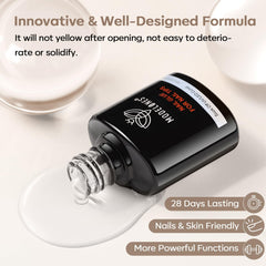 Modelones base gel and blooming gel for versatile nail art