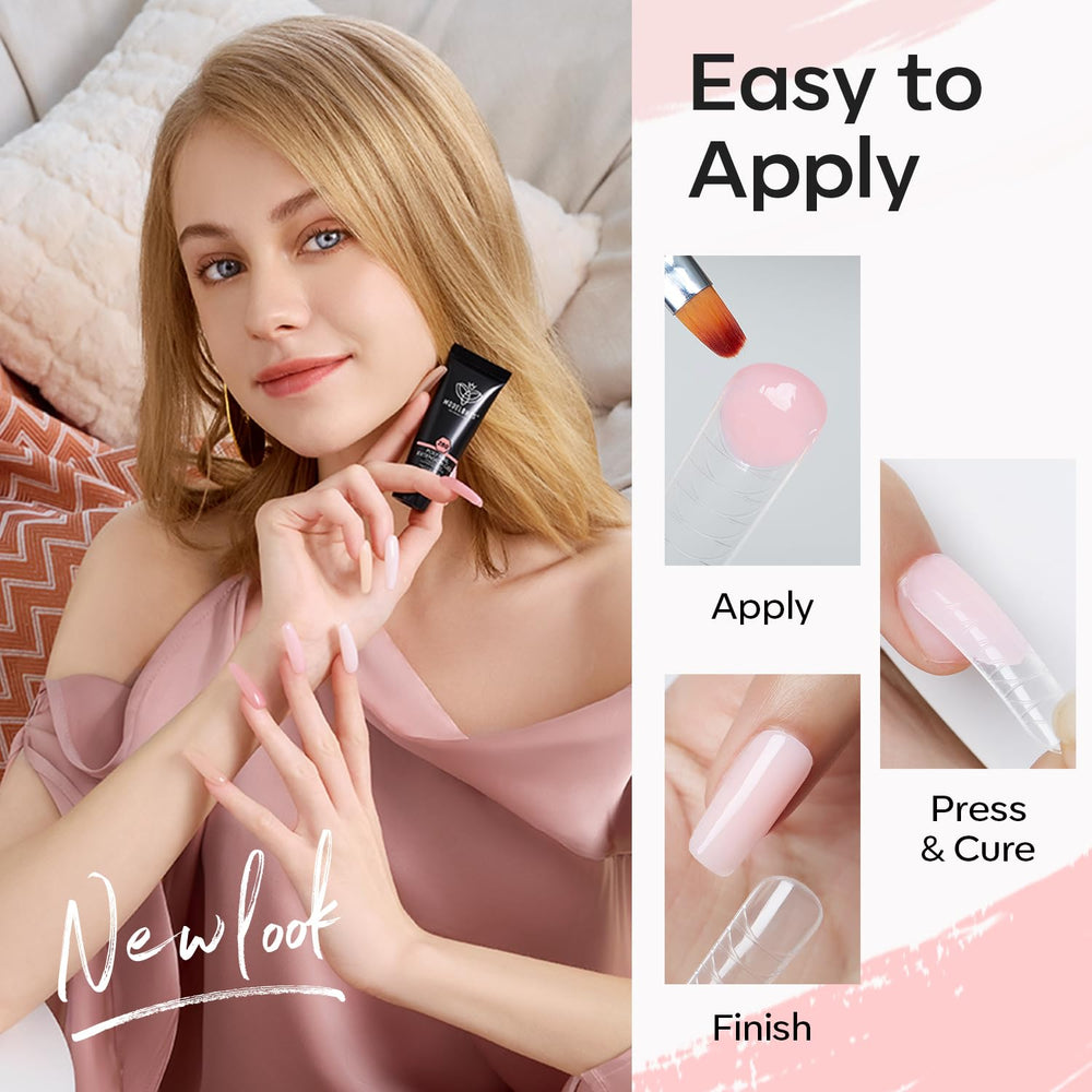 Modelones base and top coat 7ml variant for durable finish