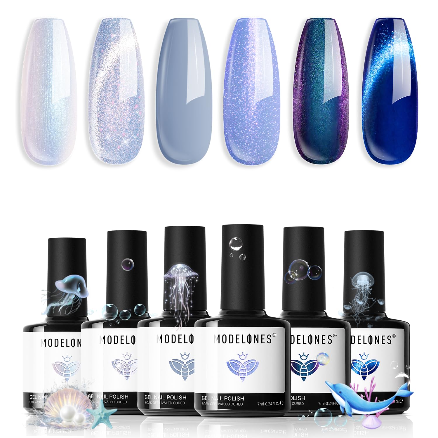 Modelones base/top coat reminder to use with gel polish
