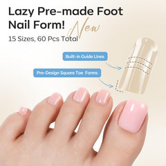 Modelones base and top coat set for adhesion and shine