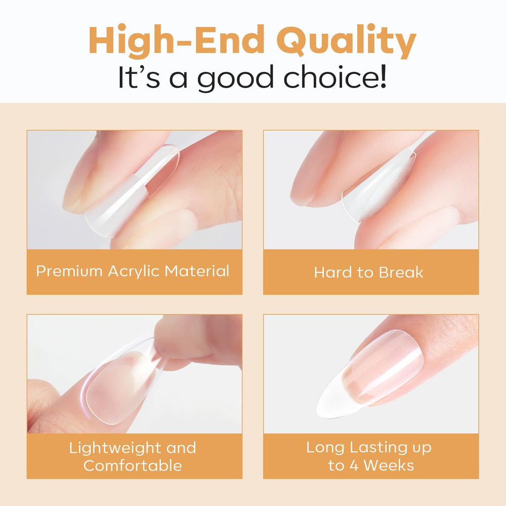 Modelones breathable nail tips stay lightweight with comfortable fit.