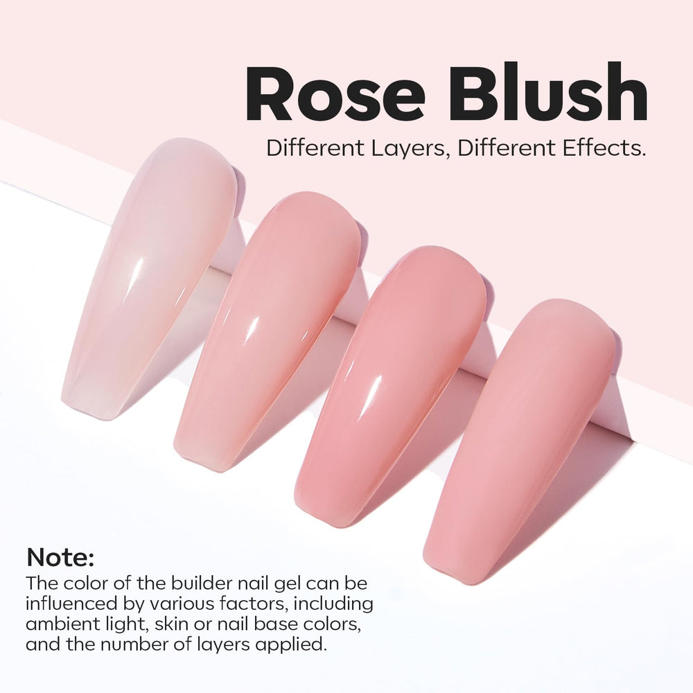 Modelones Builder Nail Gel apex-building for stronger-looking nails.