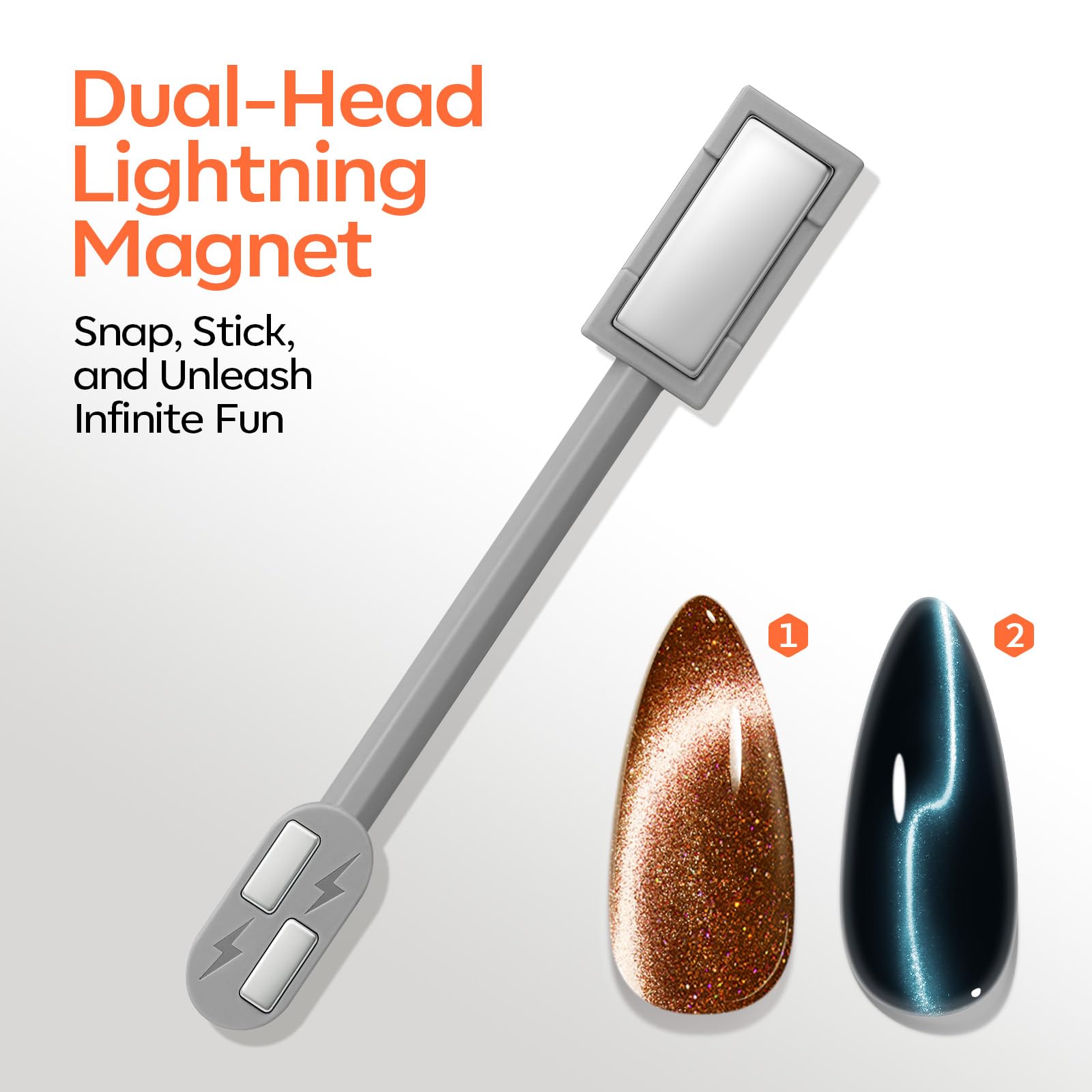 Modelones Cat Eye Magnet Set round magnets help smooth gradients