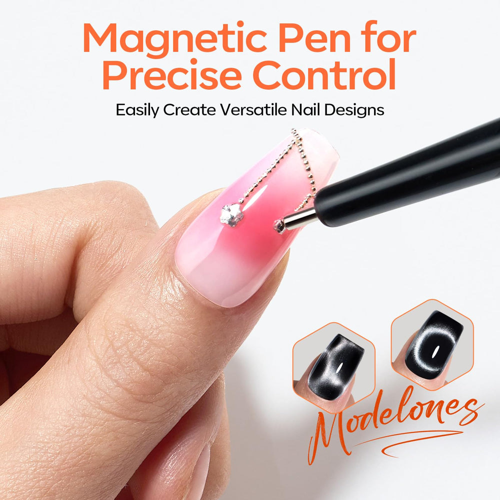 Modelones Cat Eye Magnet Set travel case keeps magnets organized on the go