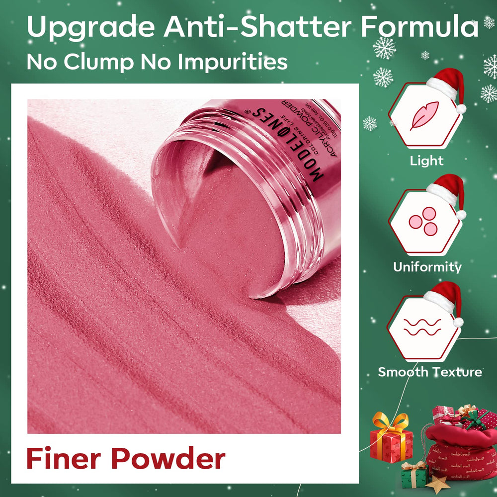 Modelones Christmas Eve cover powder image showing the shade opportunity.