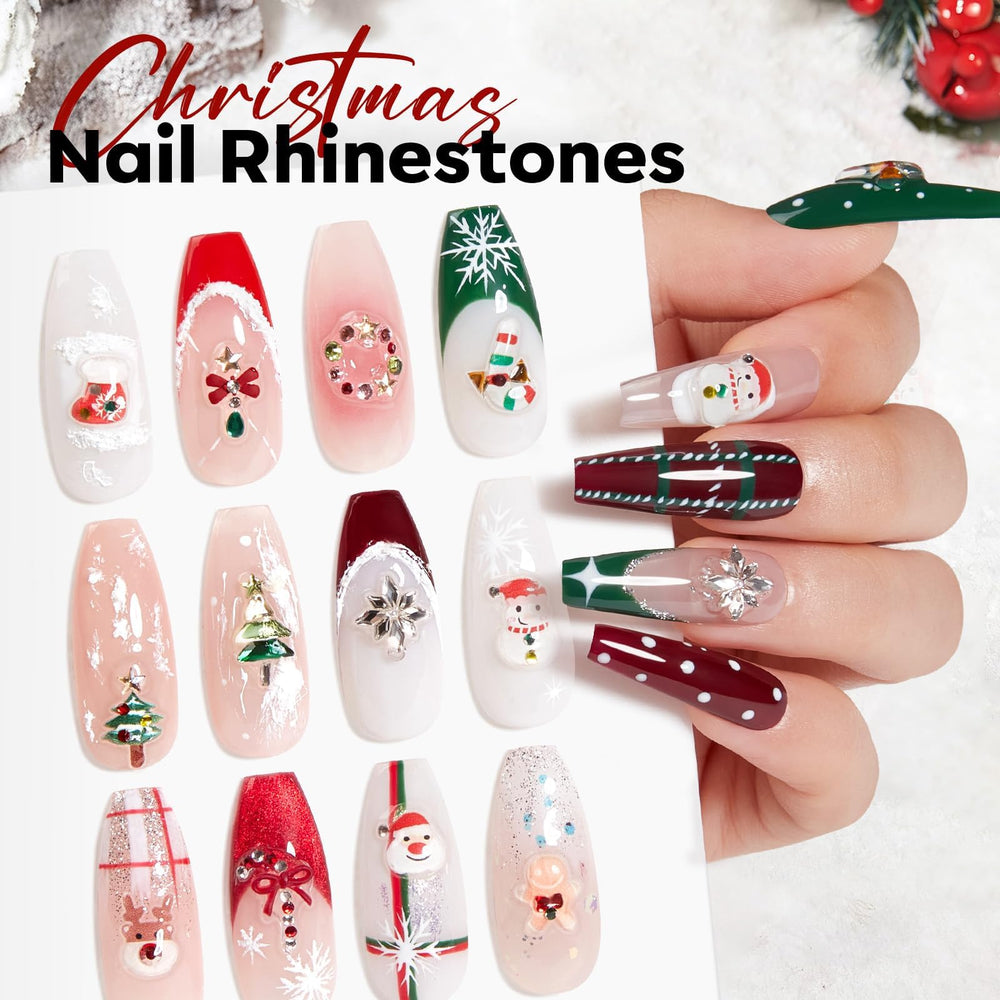 Modelones gift-box nail charm inspires festive nail art ideas