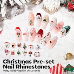 Modelones reindeer nail charm adds whimsical holiday flair for nails
