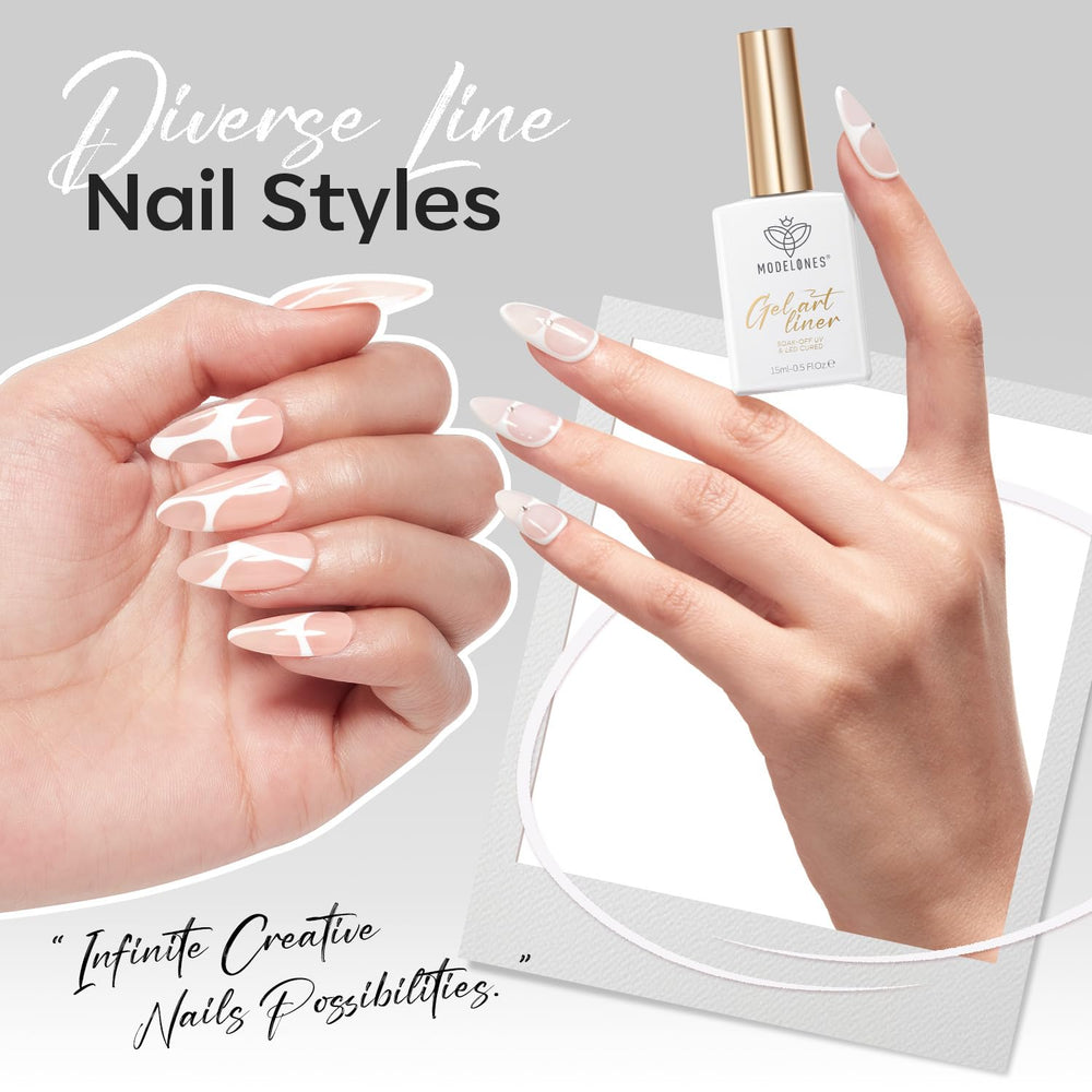 Modelones classic to V-tip styles for modern French designs.