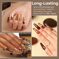 Modelones color window design helps you pick the right shade at a glance