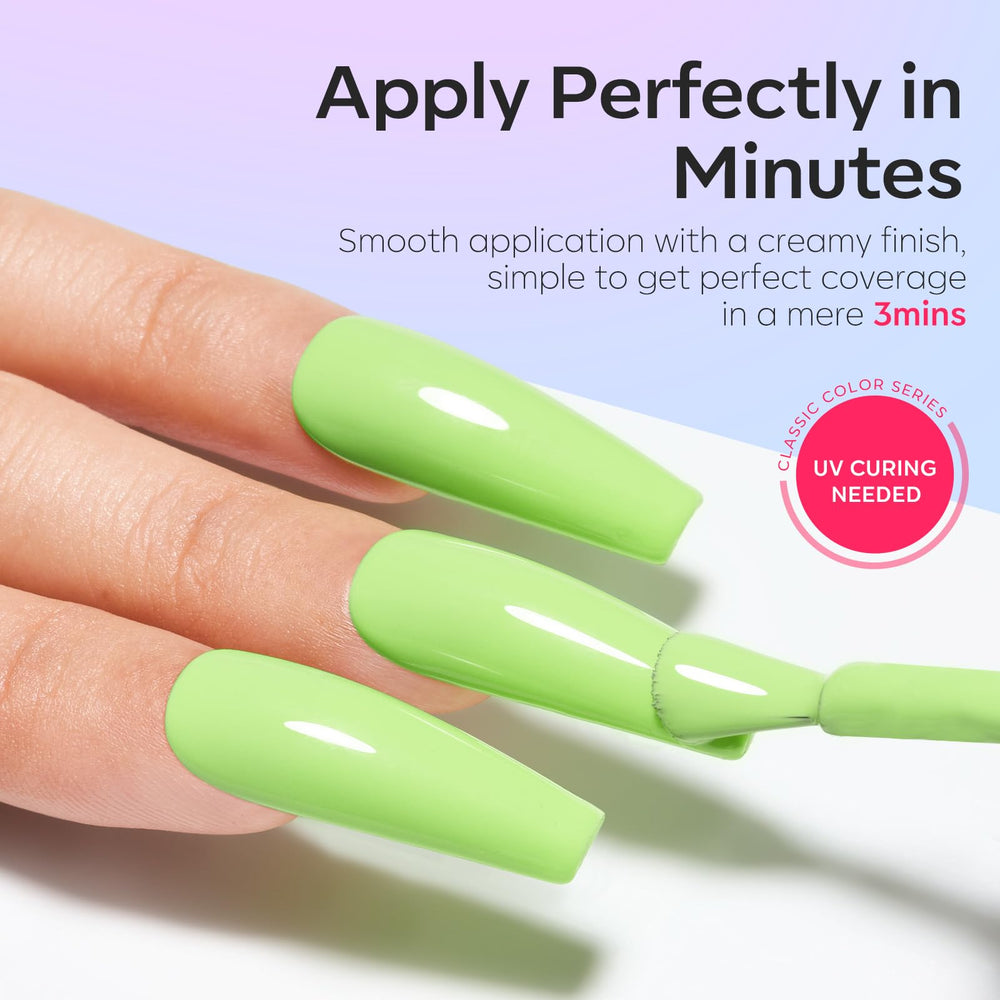 Modelones color window design helps quick shade selection during manicure
