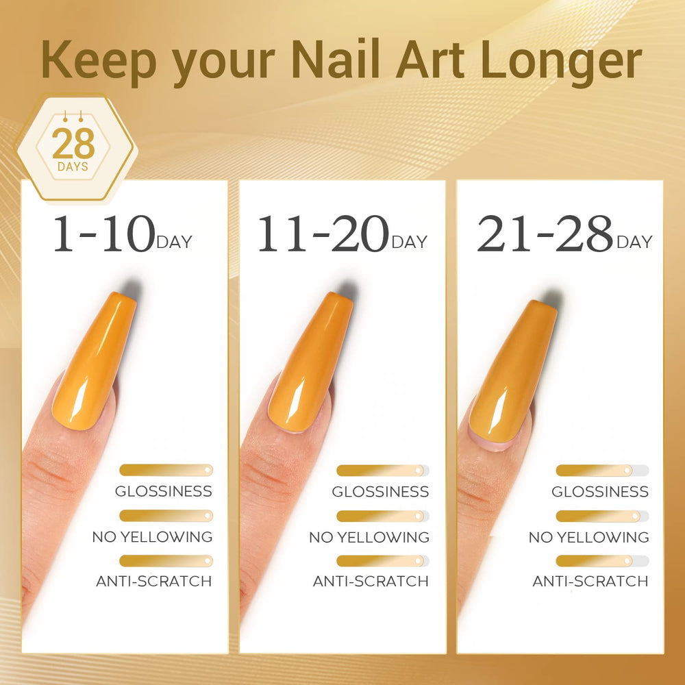 Modelones gels are compatible with all brands of gel polish.