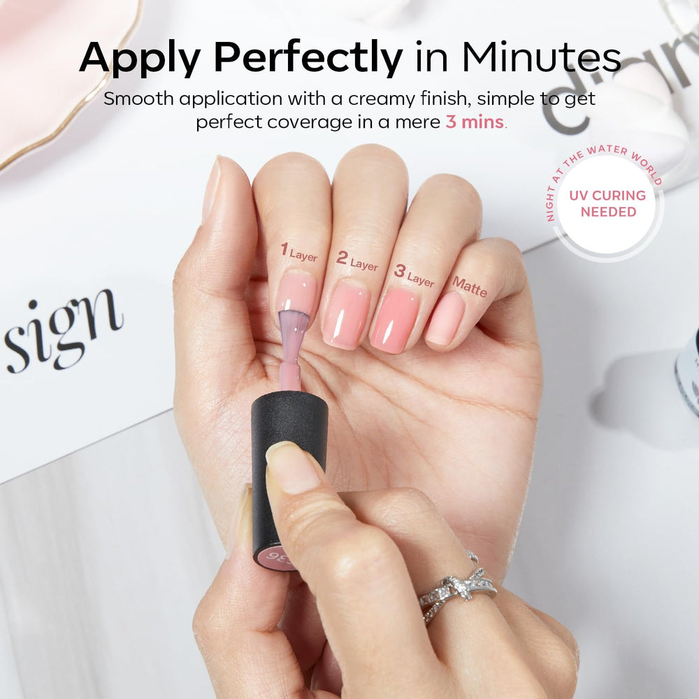 Modelones uses cruelty-free, low-odor ingredients for skin-friendly nail color.