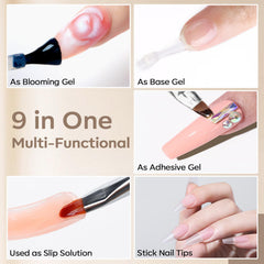 Modelones crystal-clear seal fills gaps for natural-looking nails