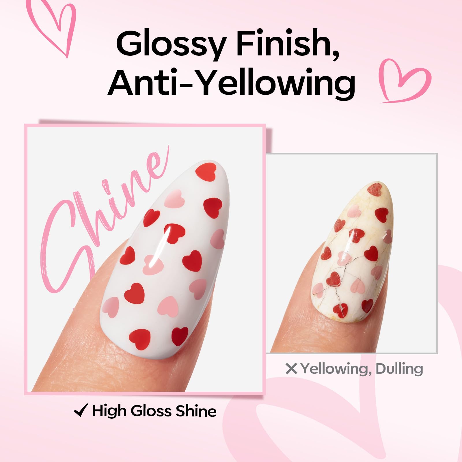 Crystal stick from Modelones to place heart sequins precisely