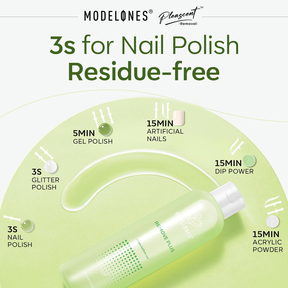 Modelones cucumber extract formula promoting nail hydration