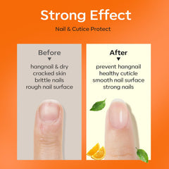 Modelones cuticle oil precision brush close-up for precise application.
