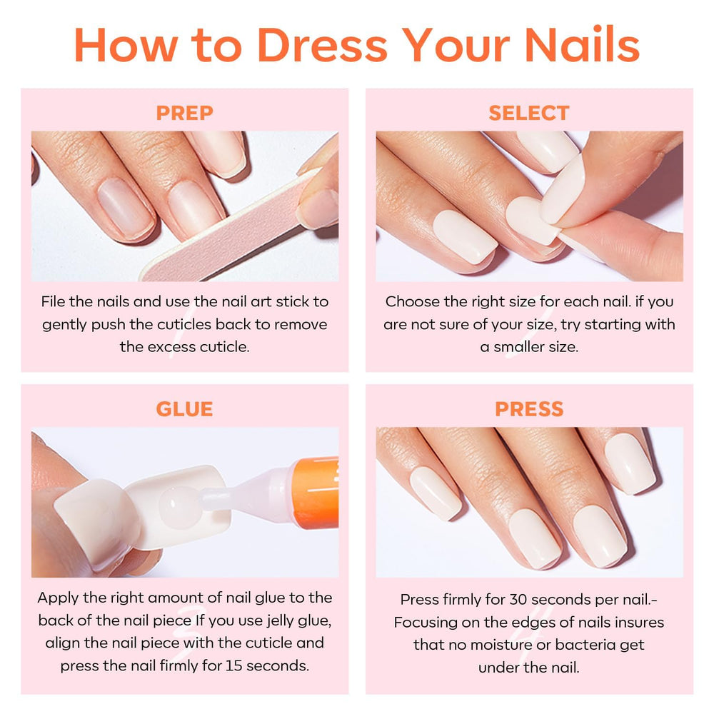 Modelones cuticle stick assists precise nail prep for clean edges