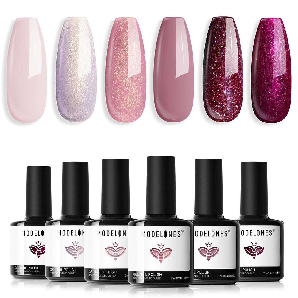 Modelones deluxe gel kit for DIY manicures and gifts.