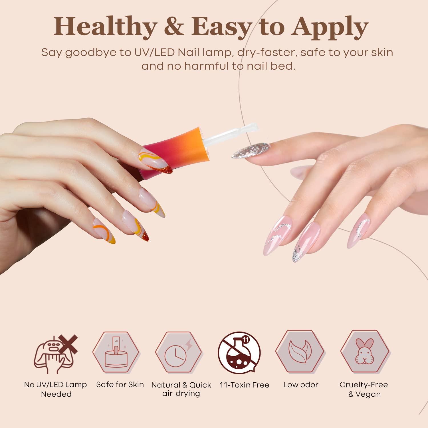 Modelones at-home manicure kit provides convenient nail care.