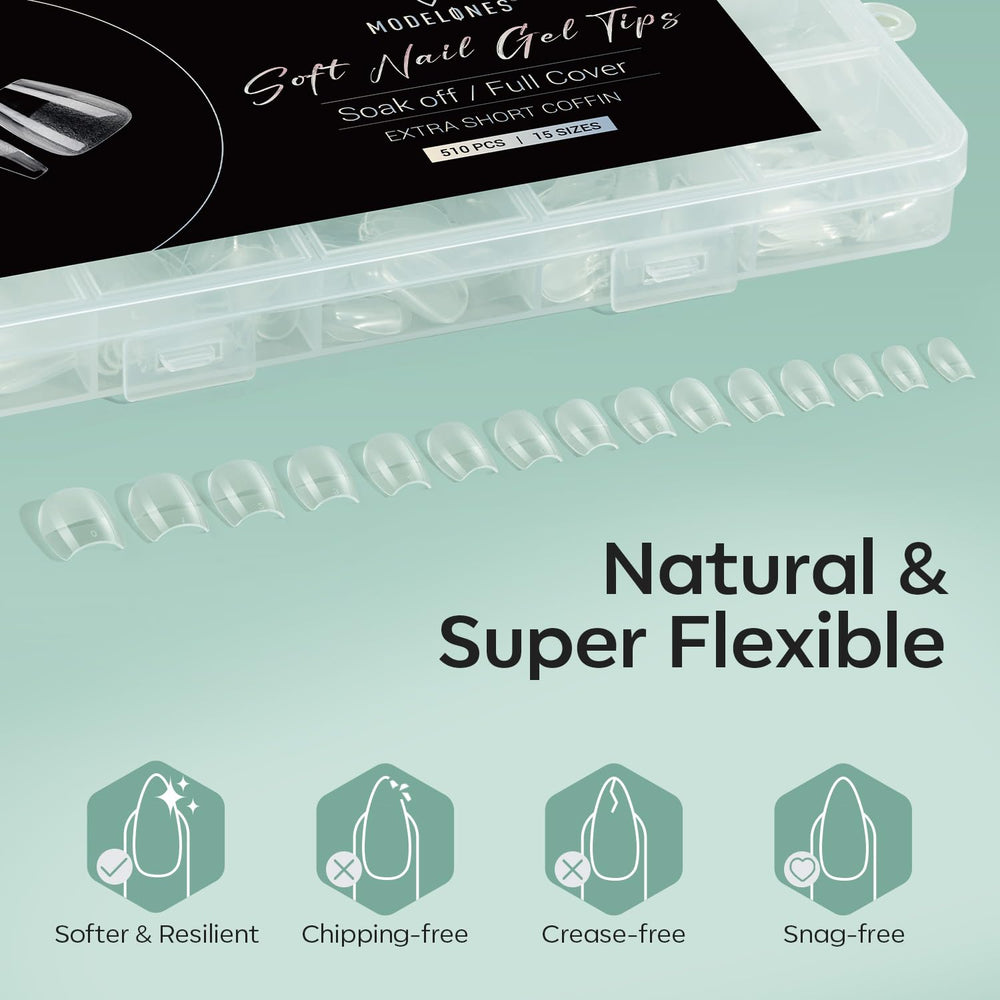 Modelones ideal for DIY nails at home or in salons.