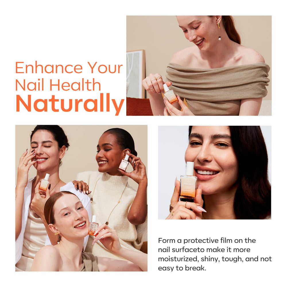 modelones dual-action formula strengthens nails while conditioning cuticles