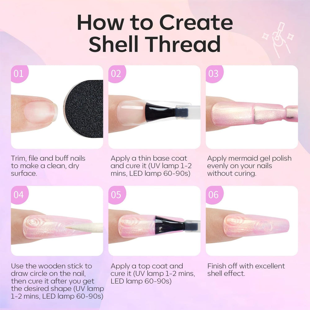 Modelones Easy Application Gel Polish kit is beginner-friendly for quick nail art.