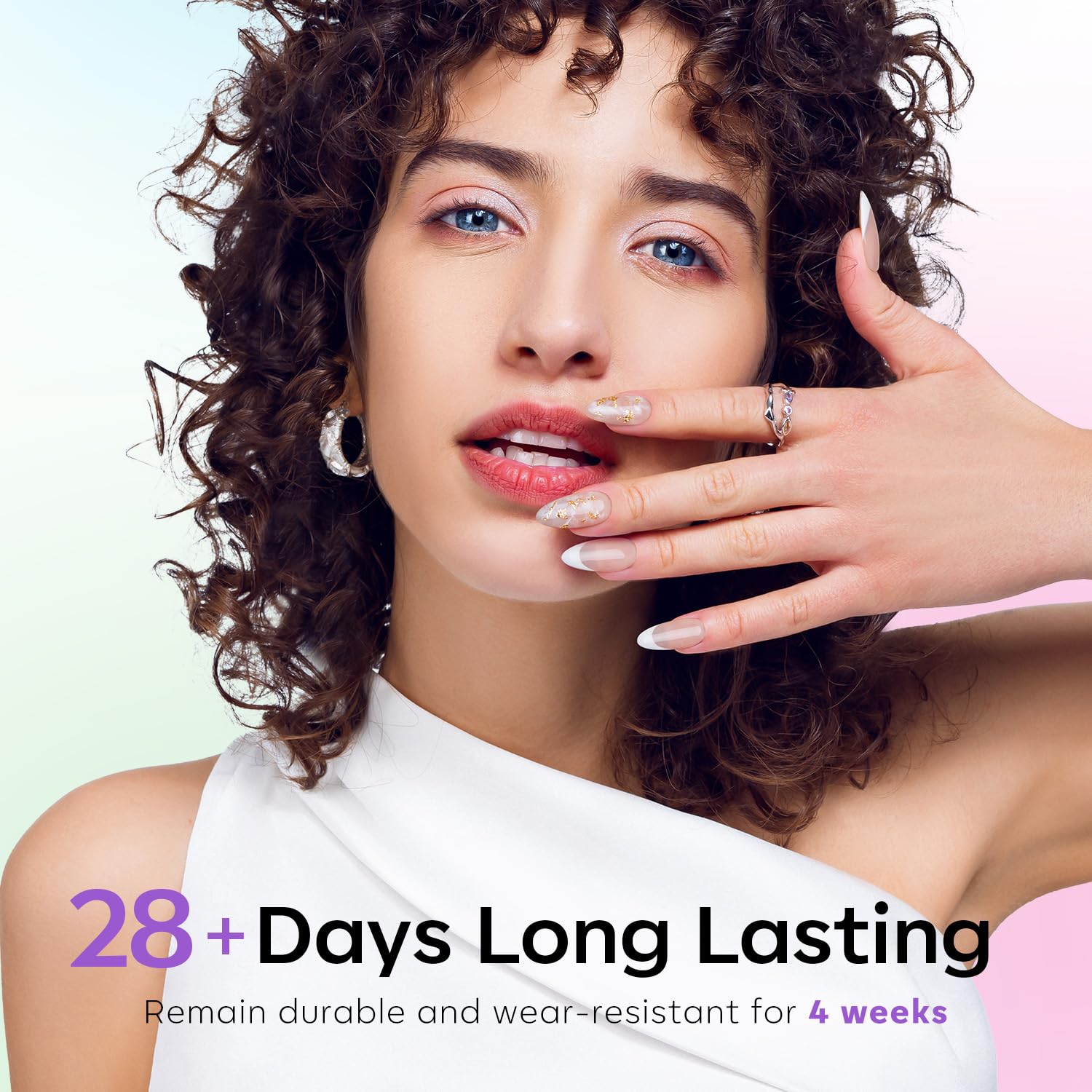 Modelones wide 150° brush glides on smoothly for easy application.