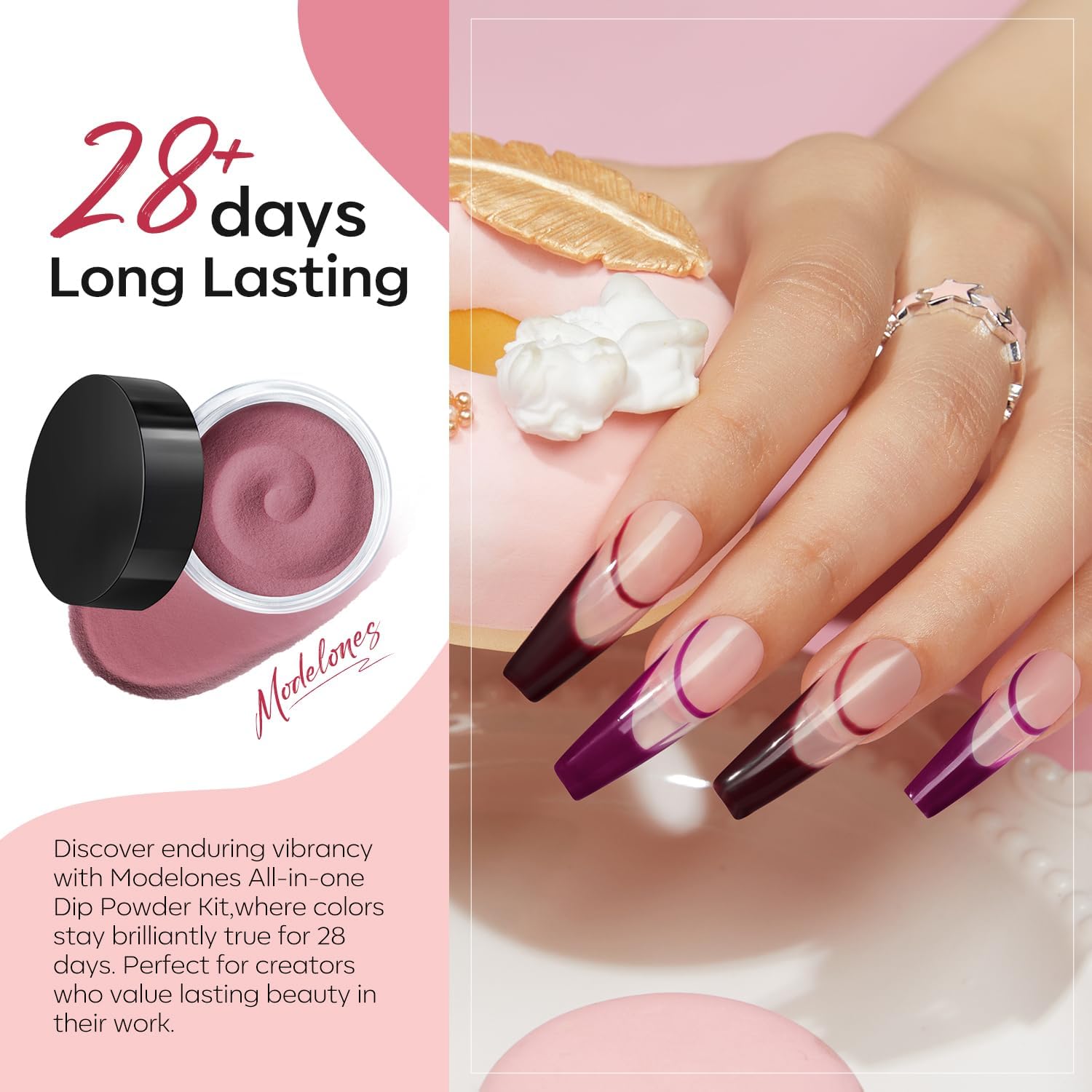 Modelones easy-at-home manicure kit ideal for quick seasonal color changes.