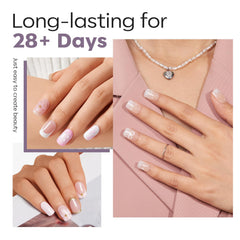 Modelones 15 sizes provide precise fit for every nail.