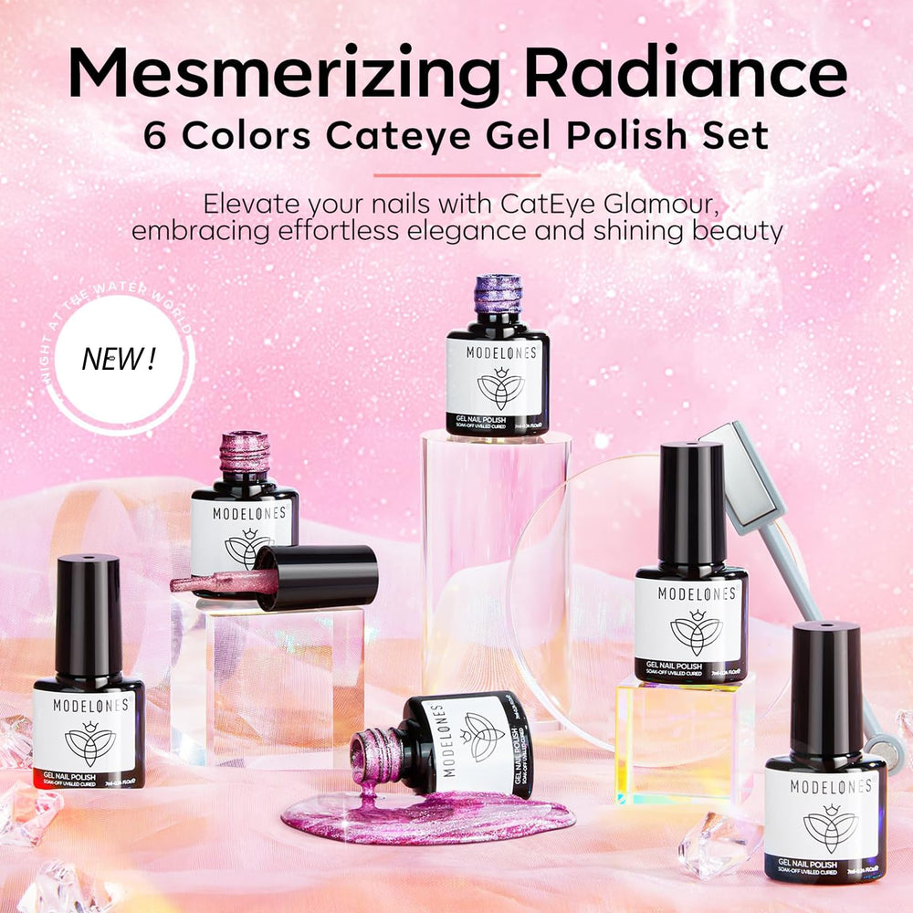 Modelones fast-dry gel nail polish for everyday wear