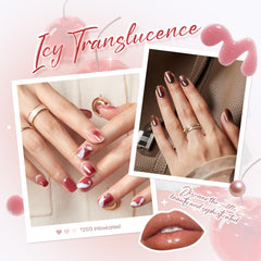 Modelones four-colors gel mini salon kit for versatile at-home manicures.