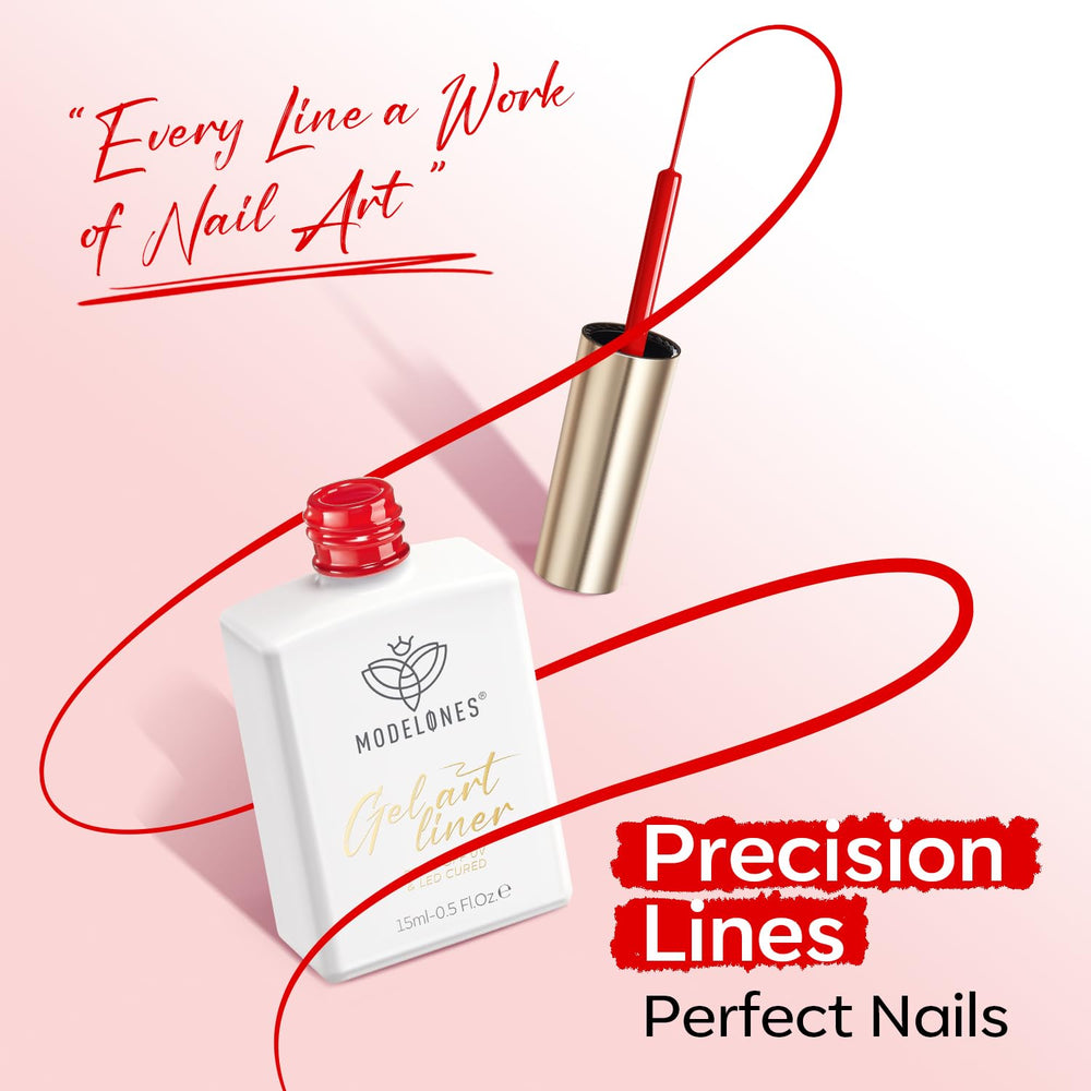 Versatile for classic French tips, accents, and detailed nail art