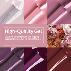 modelones gel polish burgundy red swatch evokes rich color depth and gloss.
