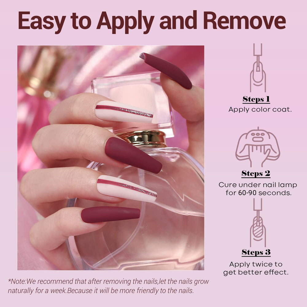 modelones gel nail kit box photographed to emphasize gift-ready presentation.