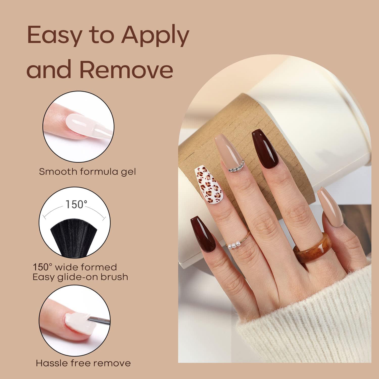 Modelones gel nail polish kit in a gift-ready box.